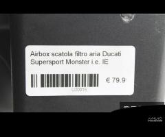 Airbox scatola filtro aria Supersport Monster i.e - 12