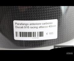 Parafango anteriore Ducati 916 racing attacco 40mm - 7