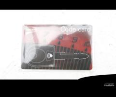 kit chiavi serratura blocchetto code card ducati