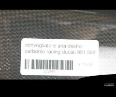 convogliatore aria destro carbonio racing ducati - 4