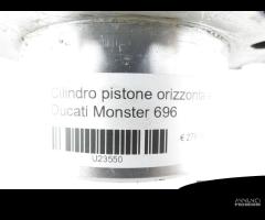 Cilindro pistone orizzontale Ducati Monster 696 - 6