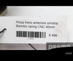 Pinza freno anteriore sinistra Brembo racing CNC