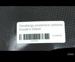 Parafango posteriore carbonio Ducati XDiavel - 6