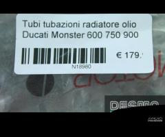 Tubi tubazioni radiatore olio Ducati Monster 600 - 8