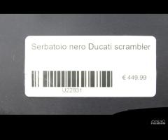 Serbatoio nero Ducati scrambler - 9