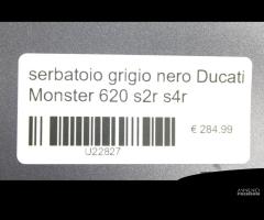 Serbatoio grigio nero Ducati Monster 620 s2r s4r - 12