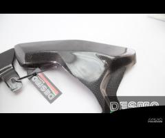 Cover carbonio compensatore scarico Ducati