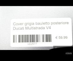 Cover grigia bauletto posteriore Ducati Multistrad - 6