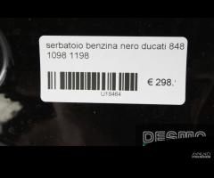 Serbatoio benzina nero Ducati 848 1098 1198 - 9