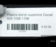 Piastra sterzo superiore Ducati 848 1098 1198