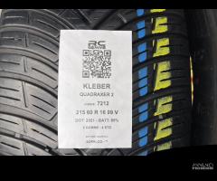 2 GOMME USATE 215/60R16 99 V KLEBER - 4 STG - 2