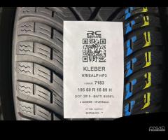 4 GOMME USATE 195/60R16 89 H KLEBER - INVERNALI