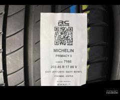 4 GOMME USATE 205/45R17 88 V MICHELIN - ESTIVE