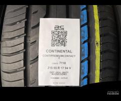 4 GOMME USATE 215/55R17 94 V CONTINENTAL - ESTIVE - 2