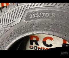 2 GOMME USATE 215/70R15C 109/107 S BARUM - 4 STG - 6