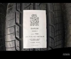 4 GOMME USATE 205/70R15 C 106/104 R BARUM - ESTIVE