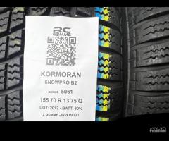 2 GOMME USATE 155 70 R 13 75 Q KORMORAN