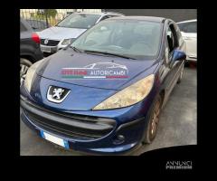 RICAMBI PEUGEOT 207 1.4 benzina 3 porte colore blu