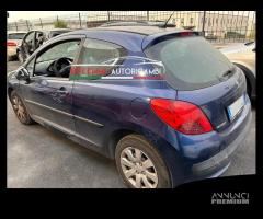 RICAMBI PEUGEOT 207 1.4 benzina 3 porte colore blu