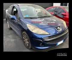 RICAMBI PEUGEOT 207 1.4 benzina 3 porte colore blu