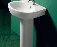 Lavabo 65,5X51 LFT05 con colonna Simas