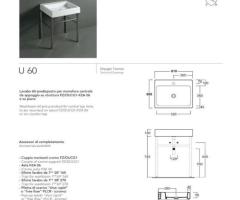 Lavabo 60X50 Frozen 10 Simas