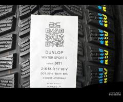 2 GOMME USATE 215 55 R 17 98 V DUNLOP - 2