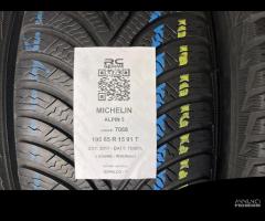 4 GOMME USATE 195/65R15 91 T MICHELIN - INVERNALI