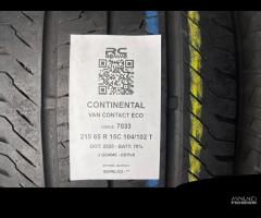 2 GOMME USATE 215/65R15C 104/102 T CONTINENTAL