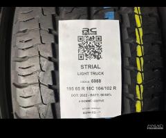 4 GOMME USATE 195/65R 16C 104/102R STRIAL - ESTIVE - 2