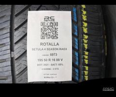 2 GOMME USATE 195/50R16 88 V ROTALLA - 4 STG