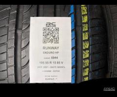 4 GOMME USATE 195/55R15 85 V RUNWAY - ESTIVE