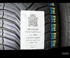 2 GOMME USATE 215 55 R 18 99V MICHELIN - 2