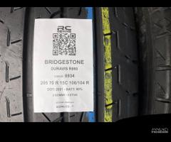 2 GOMME USATE 205/70R15C 106/104R BRIDGESTONE- EST - 2