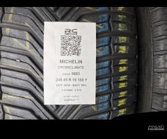 2 GOMME USATE 245/45R18 100 Y MICHELIN - 4 STG - 2