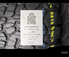 2 GOMME USATE 245/70R16 113/110 S BFGOODRICH 4 STG