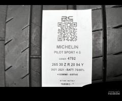 4 GOMME USATE 265 30 Z R 20 94 Y MICHELIN