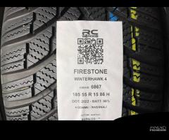 4 GOMME USATE 185/55R15 86 H FIRESTONE - INVERNALI