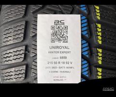 4 GOMME USATE 215/50R18 92 V UNIROYAL - INVERN.