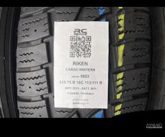 4 GOMME USATE 215/75R16 C 113/111 RIKEN - INVER.