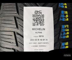 4 GOMME USATE 205/55R16 91 H MICHELIN - INVERNALI