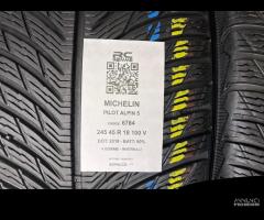 4 GOMME USATE 245/45R18 100 V MICHELIN - INVERNALI