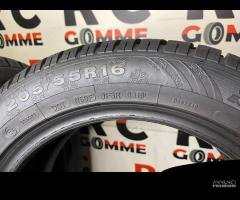 4 gomme usate 205/55r16 91 h dunlop - inverna