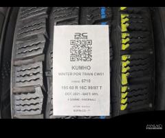 4 GOMME USATE 195/60R16C 99/97 T KUMHO - INVERNALI