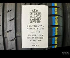 4 GOMME USATE 205 50 R 17 93 Y CONTINENTAL