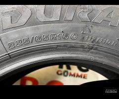 2 gomme usate 225 65 R 16 C 112/110 R BRIDGESTONE - 7