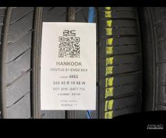 4 GOMME USATE  245/45R19 98 W HANKOOK - ESTIVE