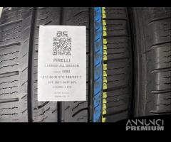 2 gomme usate 215/60r17c 109/107 t pirelli - 4 stg - 2