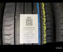 4 gomme usate 215/60r17 96h continental - estive - 2