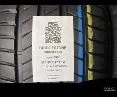 4 GOMME USATE 205/55R17 91 W BRIDGESTONE - ESTIVE - 2